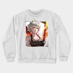 Realistic Anime Nahiri, the Harbinger - Planeswalker Crewneck Sweatshirt